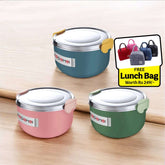 SnackNest Steel Bowl – 900ml